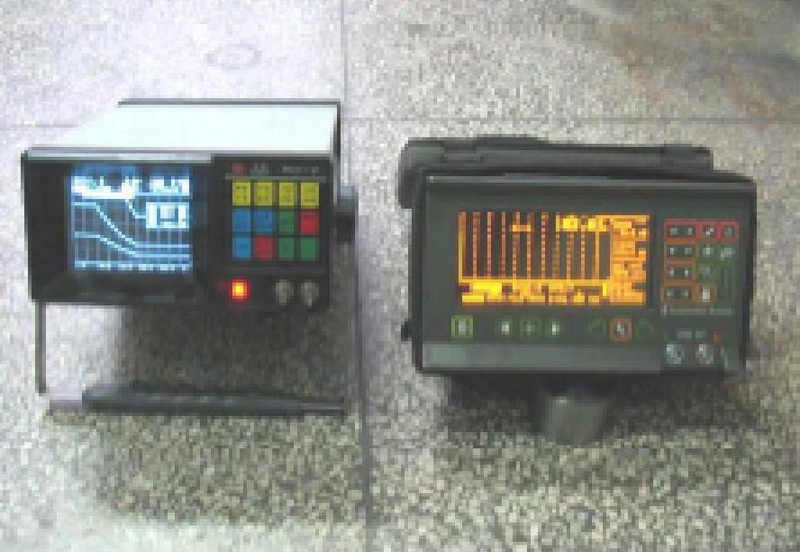 X-ray detectoscope and digital ultrasonic flaw detector