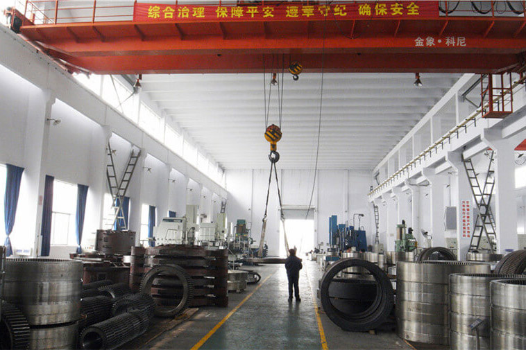 Assembly in workshop