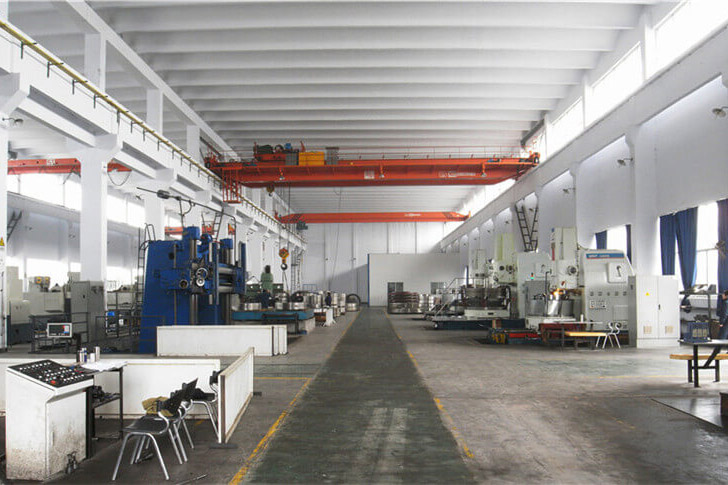 Machining Housing in the workshop
