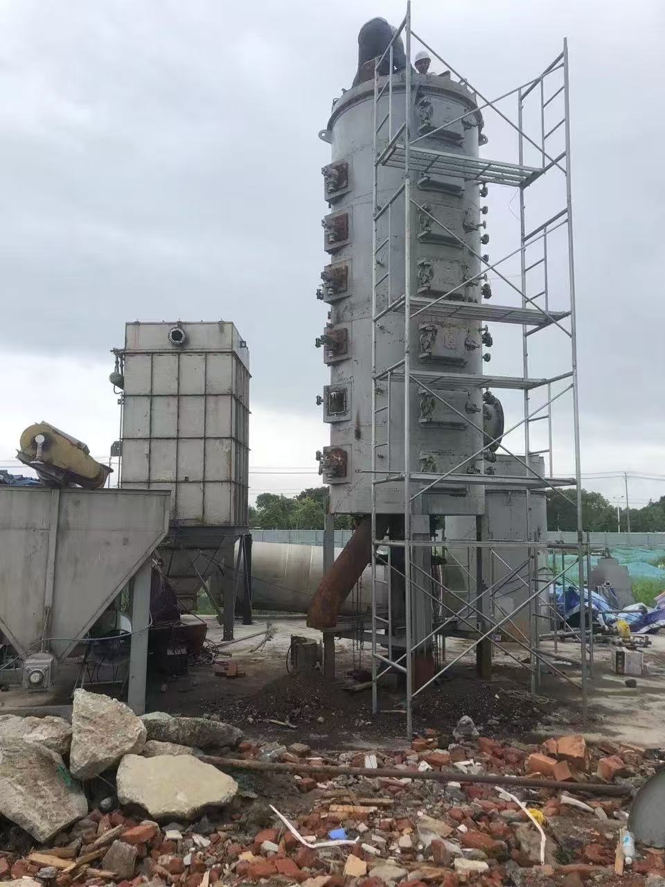 CDM(CROC) type MHF pyrolysis carbonization